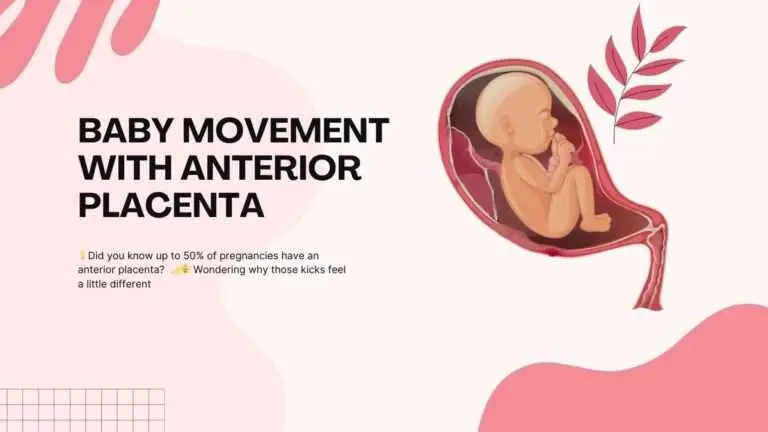 Baby Movement with Anterior Placenta