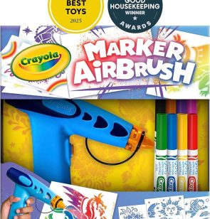 4. Crayola Airbrush Marker Set