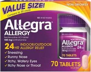 Allegra Adult 24-Hour Allergy Relief