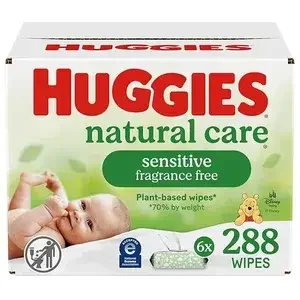Huggies Natural Care Sensitive Baby Wipes