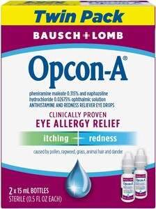 Opcon-A Bausch and Lomb Eye Allergy Relief Drops