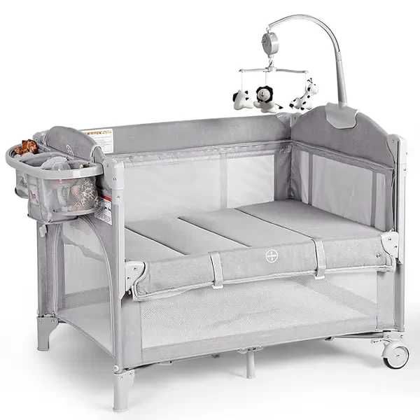 Rinnebbit Bassinet – Plush & Portable