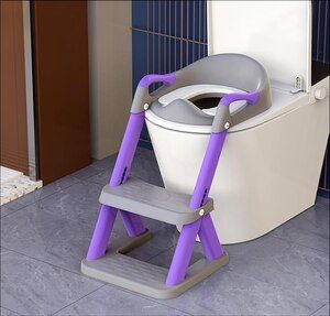 SKYROKU Potty Seat with Step Stool Ladder