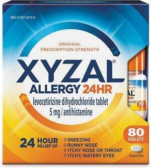 Xyzal 24HR Allergy Relief Tablets